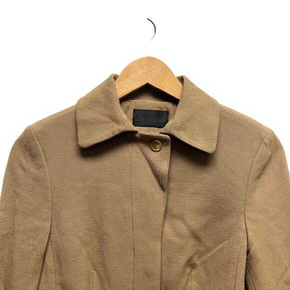 Narciso Rodríguez Brown Wool Blazer Jacket Made in Italy Size 4 - Picture 2 of 8